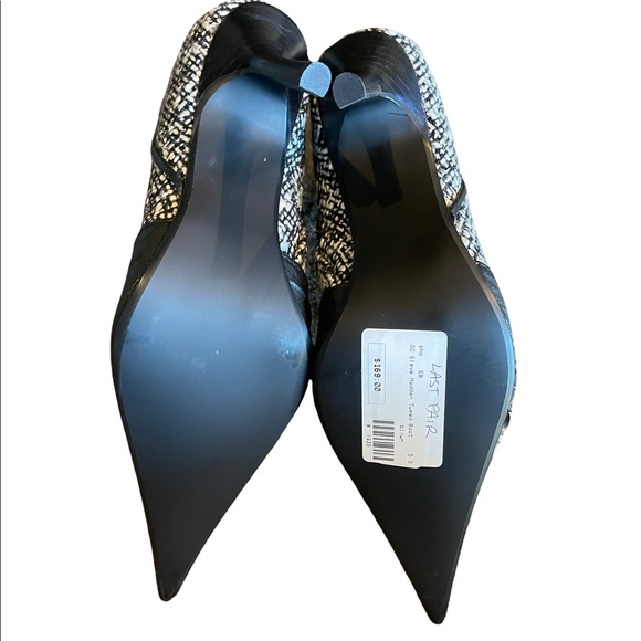 🛍 Steve Madden Tweed Jeweled Boot 5.5 - Picture 5 of 6